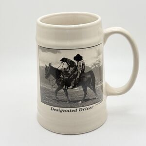 Polar Graphics USA “Designated Driver” by Paul Stanton White Ceramic Mug/Stein